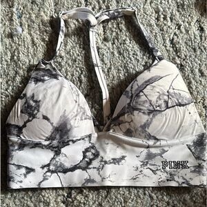Pink bra